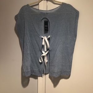 Bebe Mesh open back top